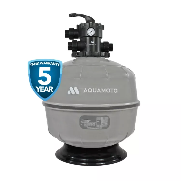 Aquamoto Nanowave 24" Sand Pool Filter with 1-1/2" Valve, 10-402415