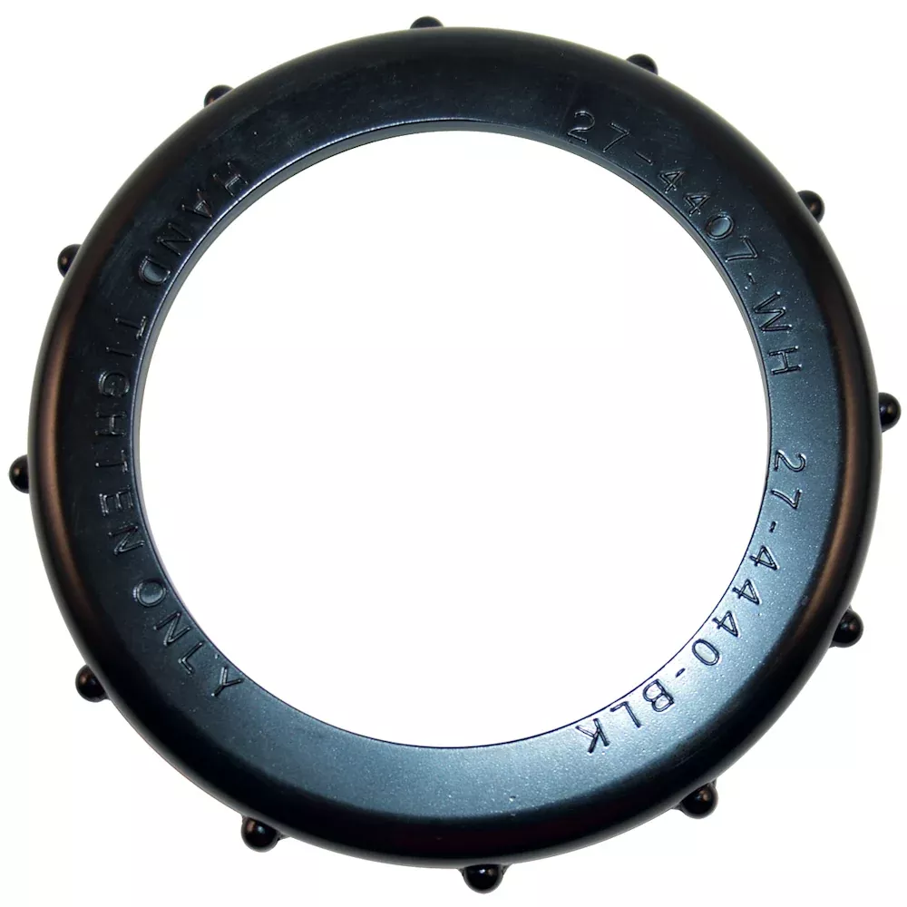 Bulkhead Adapter Nut | Pentair | 274440 | Black | Replacement Part for Pool Systems