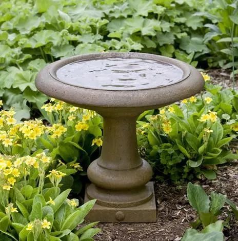 Campania Williamsburg Summer House Birdbath