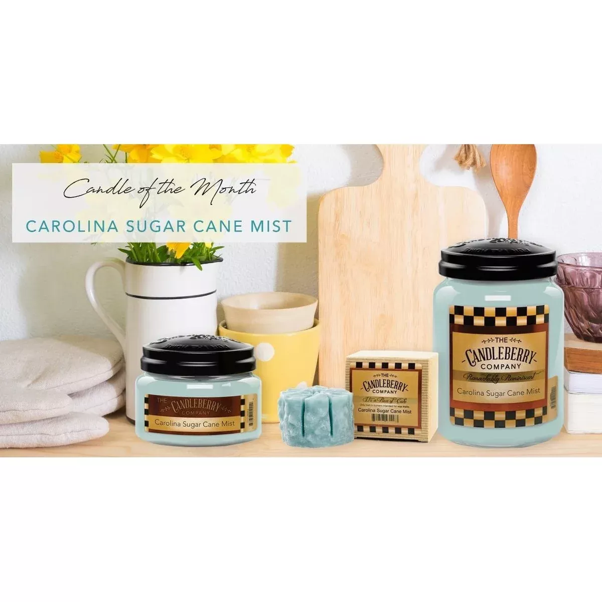 Candleberry Candle Carolina Sugar Cane Mist 26oz
