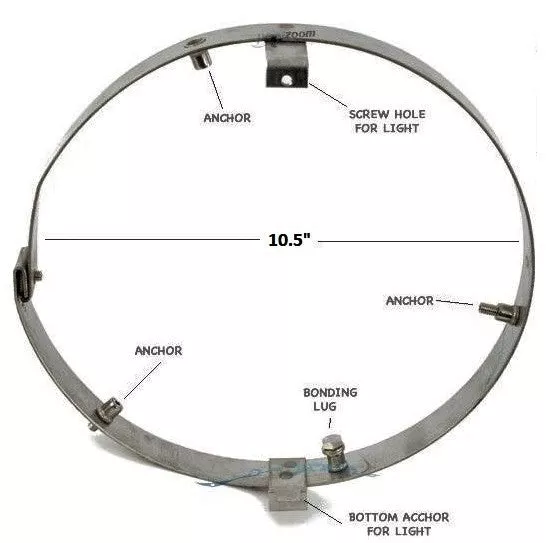 CMP Pool Light Adapter Repair Ring, 25549-500-000