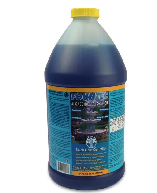 EasyCare Fountec Algaecide and Clarifier, 64 oz, 50064