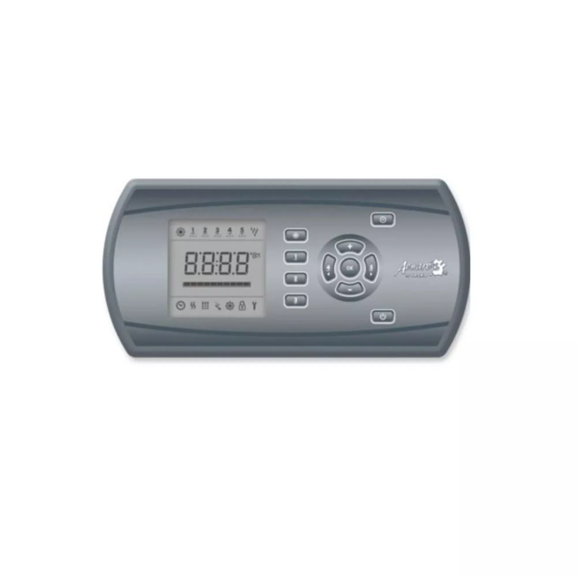 Gecko in.K600-5OP Keypad with Overlay — 0607-008064