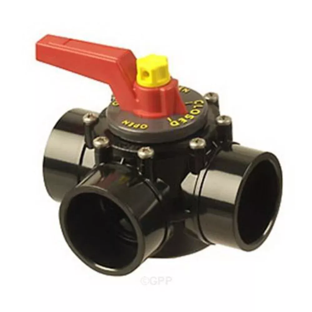 High Heat 3 Port CPVC Valve | Praher | OV3-1500 (Fits 1-1/2 to 2 in CPVC)