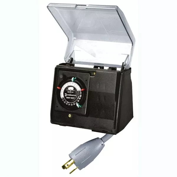 Intermatic 120V Heavy Duty Timer - 20 amp Twist Lock