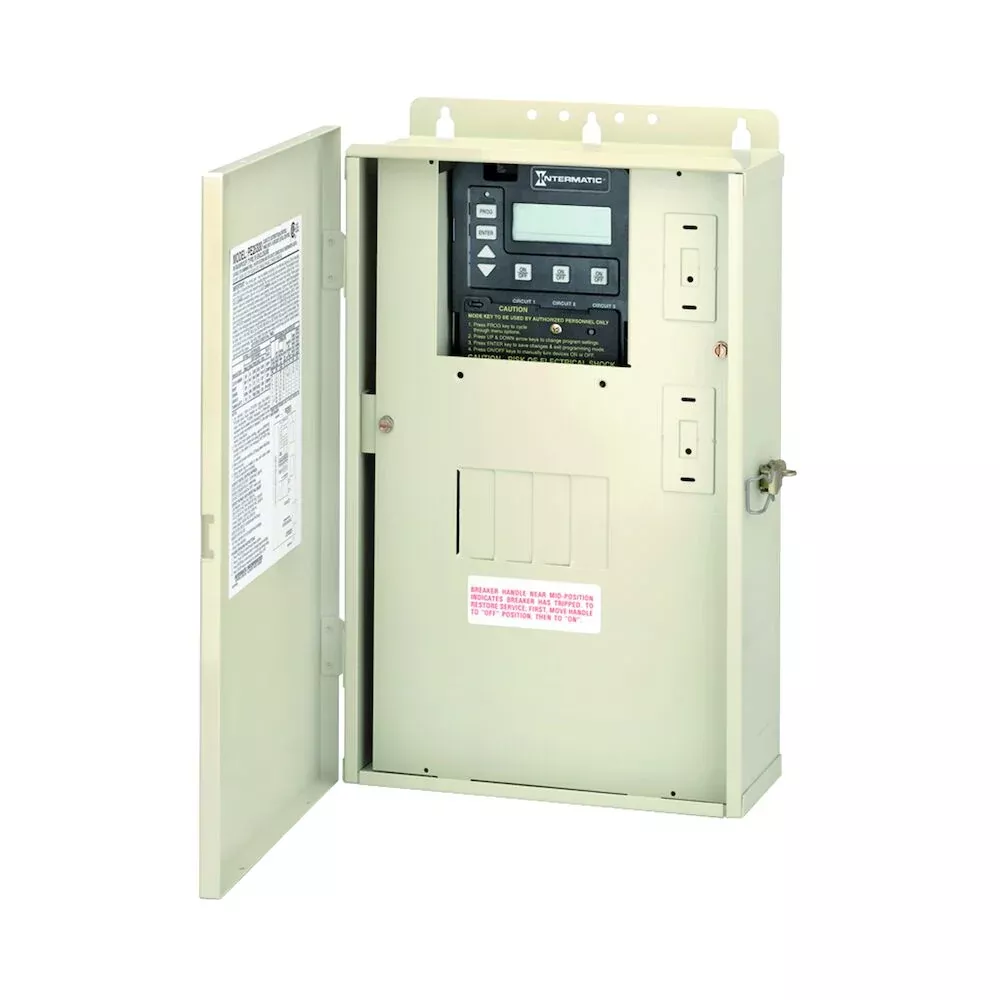 Intermatic 60 Amp Load Center with P1353ME Mechanism, PE25300