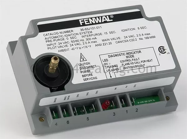 Johnson Controls -3 Ignition Control Module, Fenwal Direct Replacement - Part Number: G770KGA