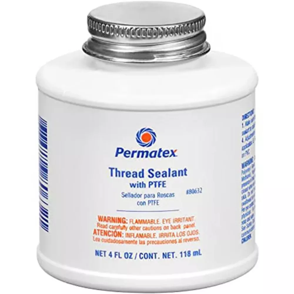 PTFE Thread Sealant | Permatex | 4 Oz Can | PTFE Based | (Pool Plumbing)