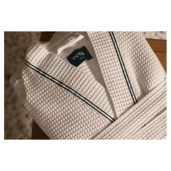 Tylö Waffle Weave Sauna Resort Robe w/ Tote Bag - 2 Sizes